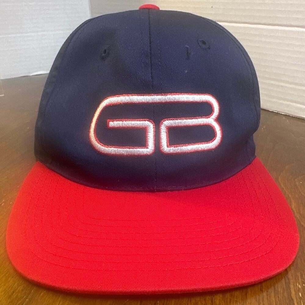 Greenville Braves NWOT Blue hat w/red bill Professional Baseball By Outdoor Cap
